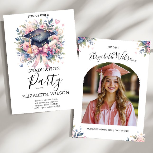 Convite Personalizado de Festa de Formatura Coquet (Criador carregado)