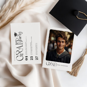 Convite Personalizado de Festa de Formatura Modern
