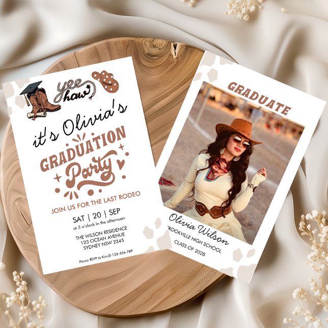 Convite Personalizado de Festa de Formatura Wester (Criador carregado)