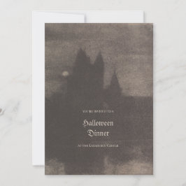 Convite personalizado de festa de Halloween com fo