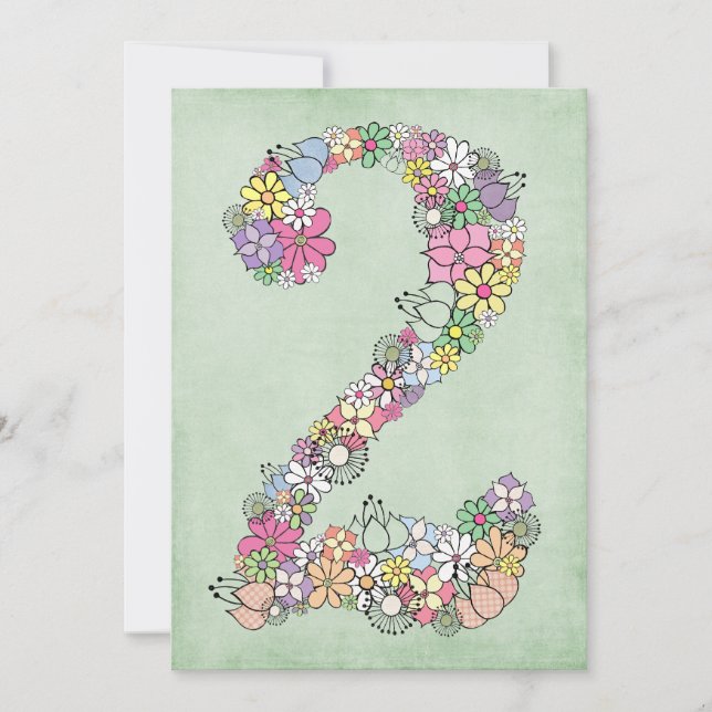 Convite Personalizado De Festas De segundos aniver (Frente)