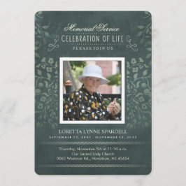 Convite Personalizado De Fotografia Do Teal Servic