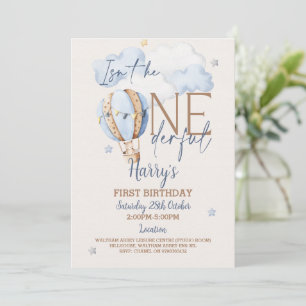 Convite personalizado de primeiro aniversario OneM