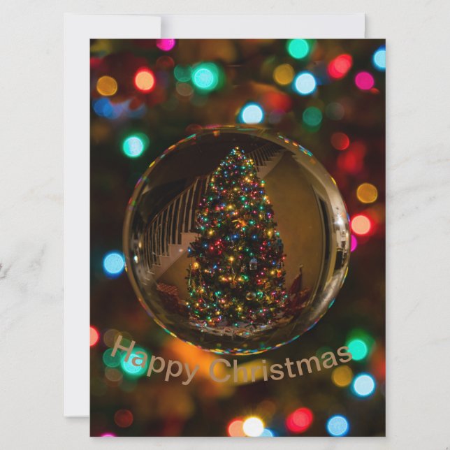 Convite personalizado feliz Natal (Frente)