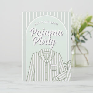 Convite Personalizado - Festa de Slumber das Menin