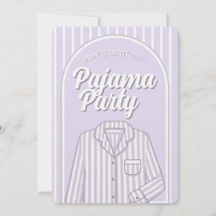 Convite Personalizado - Festa de Slumber das Menin