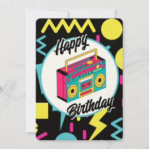 Convite Personalizado - Festa Temática Retro Anos