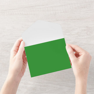 Convite Personalizado Floresta Verde e Branco Tudo
