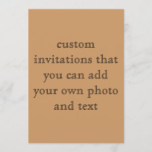 Convite Personalizado Frente e Verso