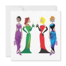 Convite Personalizado Noturno Para Mulheres