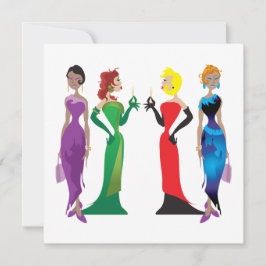 Convite Personalizado para a Noite das Senhoras