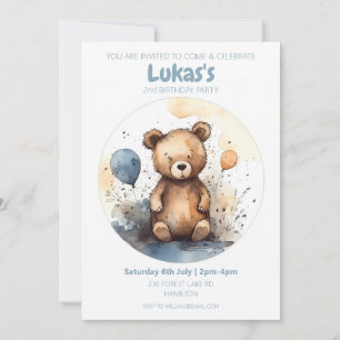 Convite Personalizado para Aniversário de Crianças