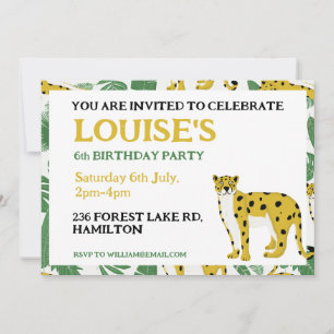 Convite Personalizado para Aniversário de Crianças