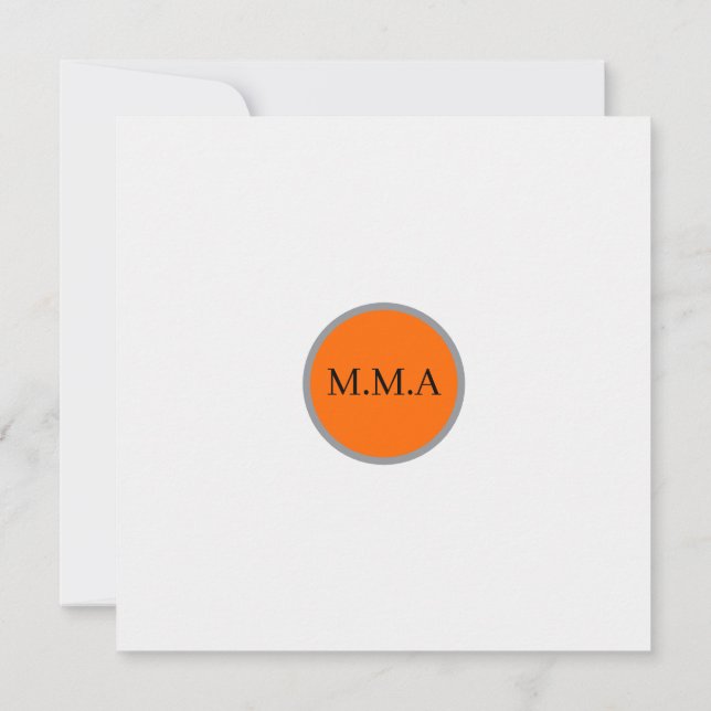 Convite Personalizado Para Eventos (Verso)