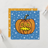 Convite Personalizado para Festa de Abóbora