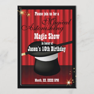 Convite Personalizado para Festa de aniversário Ma
