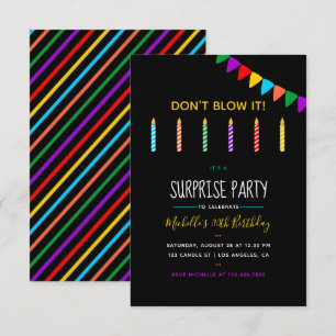 Convite personalizado para festa de aniversário su