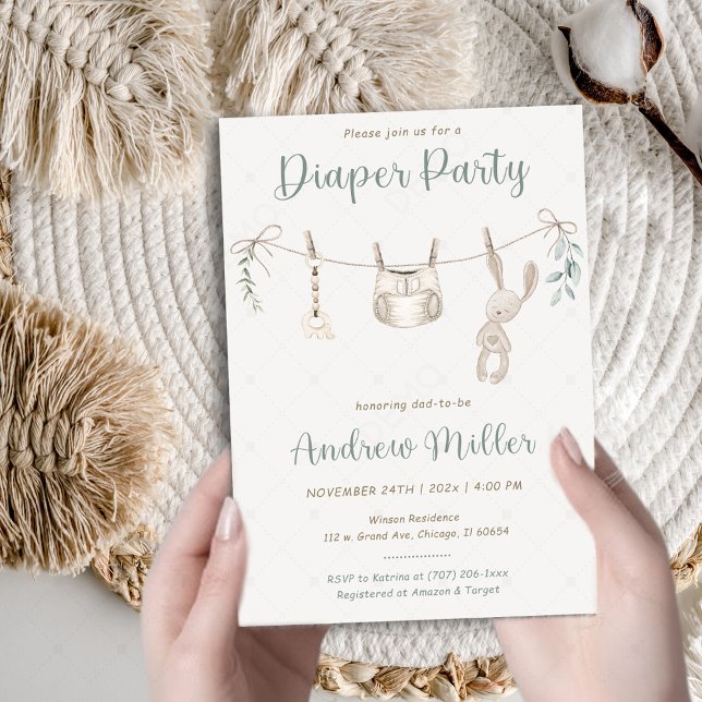Convite Personalizado para Festa de Cuecas Boho pa (Criador carregado)