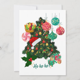 Convite Personalizado para Festa de Natal Festiva 