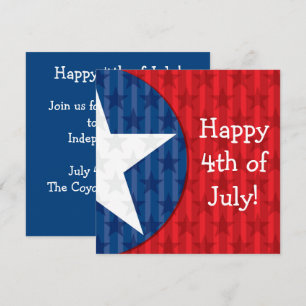 Convite Personalizado para o Dia da Independência 