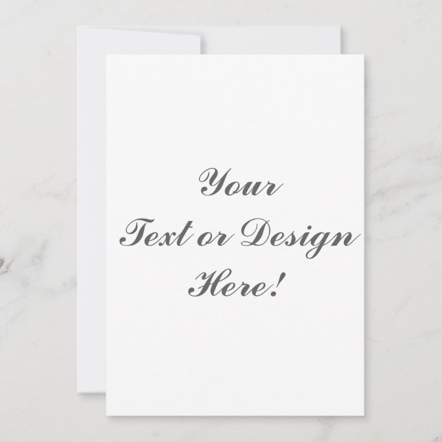 Convite Personalizável - Adicione Seu Texto ou Des (Frente)