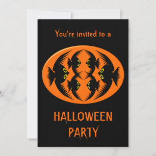 Convite Personalizável de Festa de Halloween