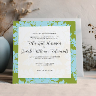 Convite personalizável para casamento: