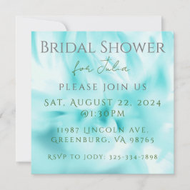 Convite Personalizável para Chá de Noiva ou Evento