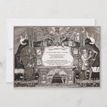 Convite Personalizável para Criptografia Vintage
