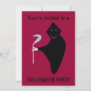 Convite Personalizável para Festa de Halloween do 