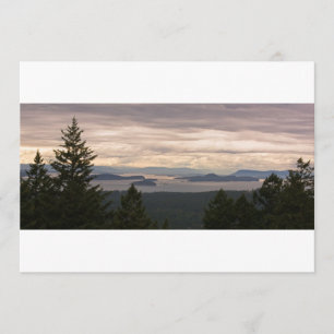 Convite Personalizável: San Juan Islands Pano