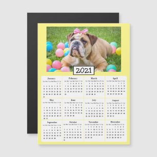 Convite Pet Photo Mini 2021 Calendar
