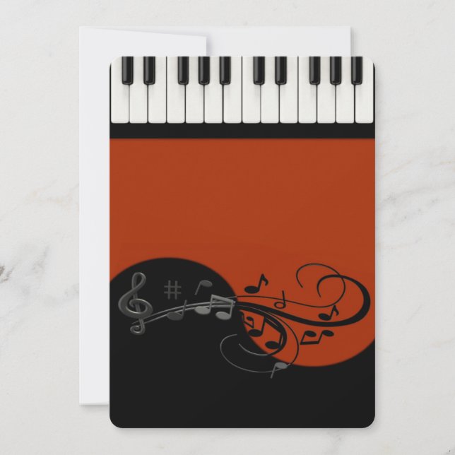 Convite Piano (Frente)