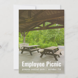 Convite Picnic de lavagem amarela