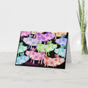 Convite Piggy Collage