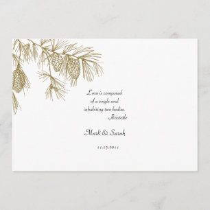 Convite Pine Boughs 2