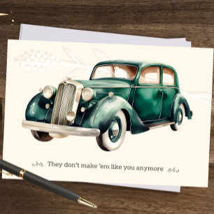 Convite placa de dia de os pais vintage