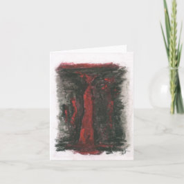 Convite Placa de nota dobrada de 4" X 5,6" - "ENIGMA"