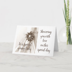 CONVITE *PLACA DE PARABÉNS ESPECIAL DE CHÁ JOVEM LADY*