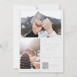 Convite Placa magnética, tamanho: 5" x 7", envelopes: bran