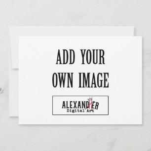 Convite Plano Horizontal 5 x 7" A7