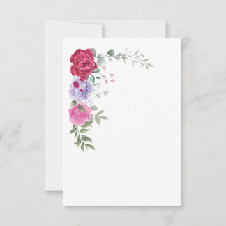 Convite Plano, Tamanho: 13 cm x 18 cm, Papel: Bril