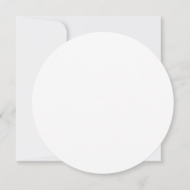 Convite Plano, Tamanho: 5,25" x 5,25", Papel: Matt (Frente)