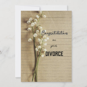 Convite Plano, Tamanho: 5" x 7", Papel: Matriz, En