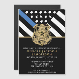 Convite Polícia de Linha Azul do Partido de Reforma da Pol