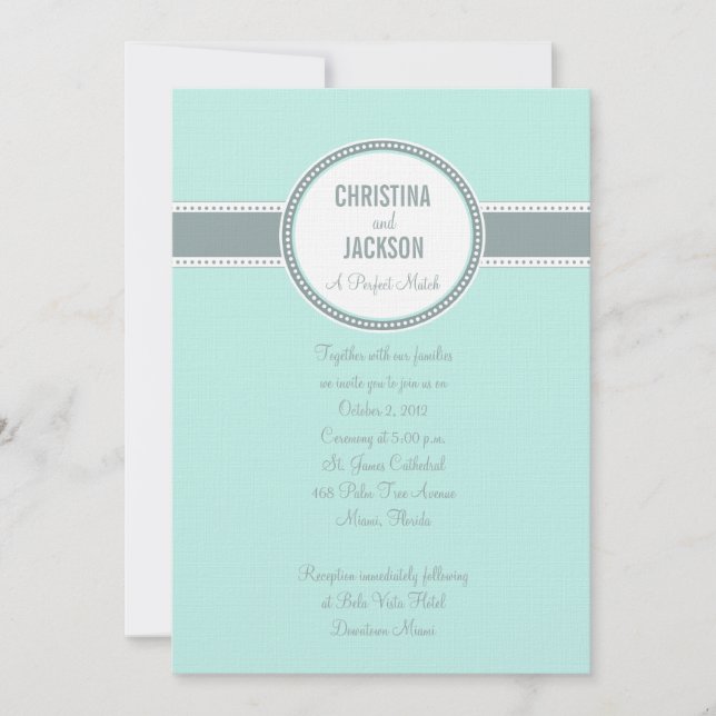 Convite Portland:Cerceta (Frente)