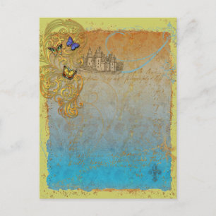 Convite Pós-Cartão de Leitura para Folhas de Histó