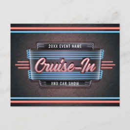 Convite Pós-Cartão Neon Cruise In