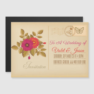 Convite PoStage Vintage