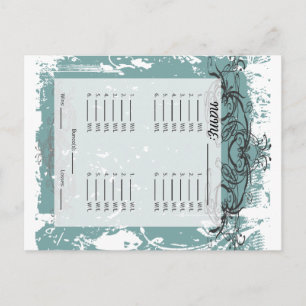 Convite PostCard Bunco
